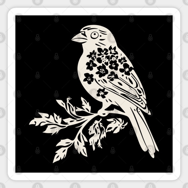 Floral Sparrow – Nature’s Little Songbird Magnet by TuncGK